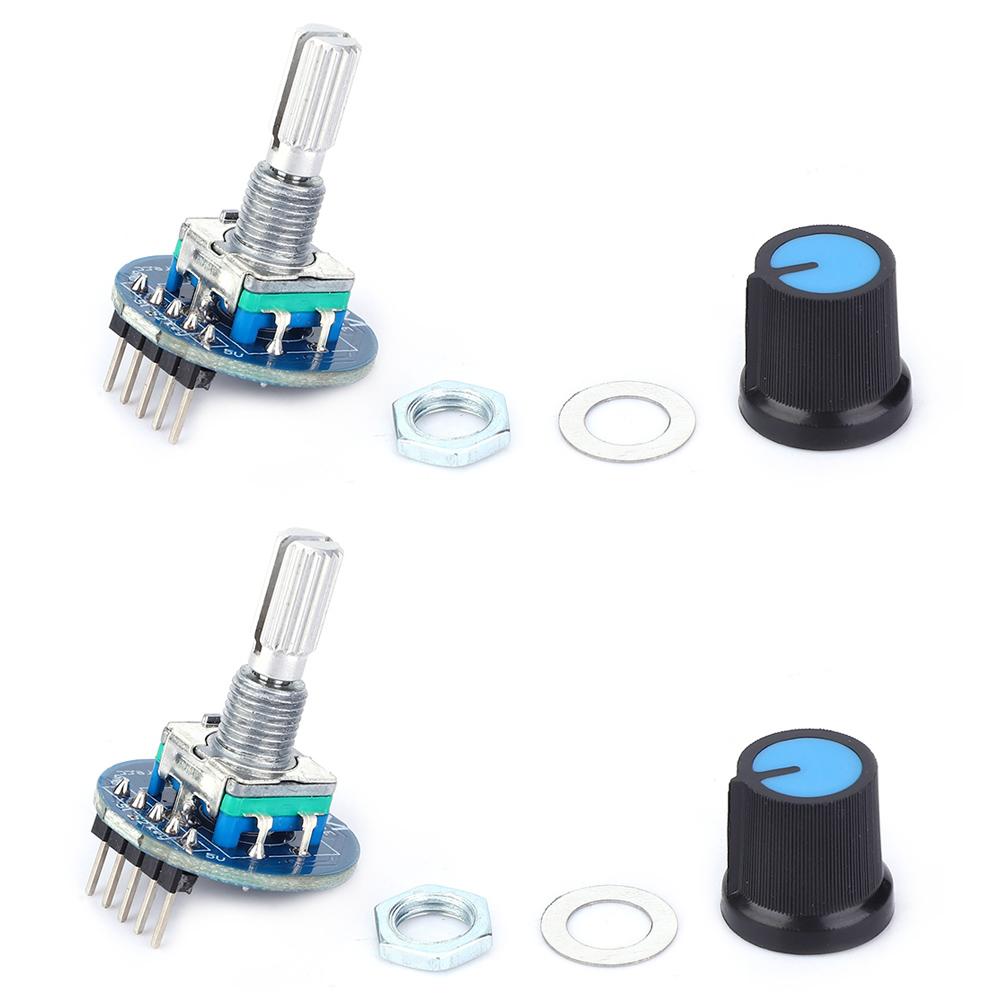 

2Pcs Rotating Encoder Module High Quality Potentiometer Electronic Component 5V