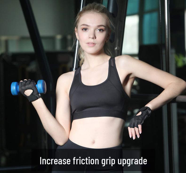 Unisex Breathable Half-Finger Fitness & Cycling Gloves - Thin, Anti-Callus for Summer Sports, Weightlifting, Pull-Ups, and Driving.