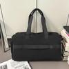 Travel Bag Large Capacity Solid Color Storage Shoulder Bag Fitness Lightweight Duffel Bag