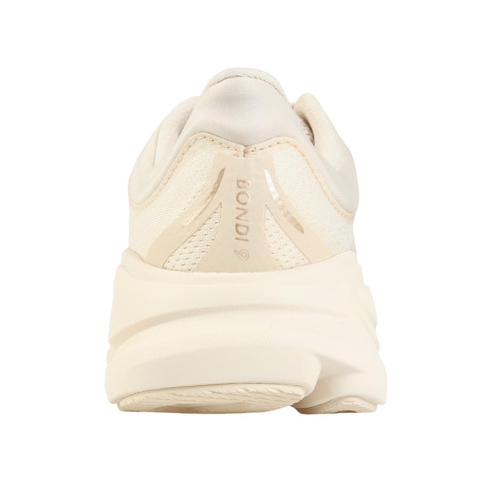 HOKA Bondi Running Size Shoes, 91162012-VCH (Beige, 26.0, Women's)
