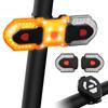 Wireless Control Bike Turn Signal Light Waterproof Bicycle Front Rear Safety Warning Light