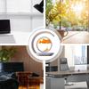Wireless Charging Dynamic Sandscape Lamp Decor Magnetic Charger For Office Bedroom Table Night Bathroom Home Sensory Meditation