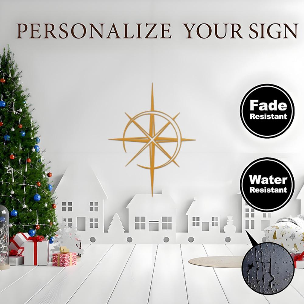 Wrought Iron Sunburst Wall Art 15.75 Inch Mid Century Modern Metal Star Sculpture Indoor Outdoor Hanging Minimalist Geometric Decor