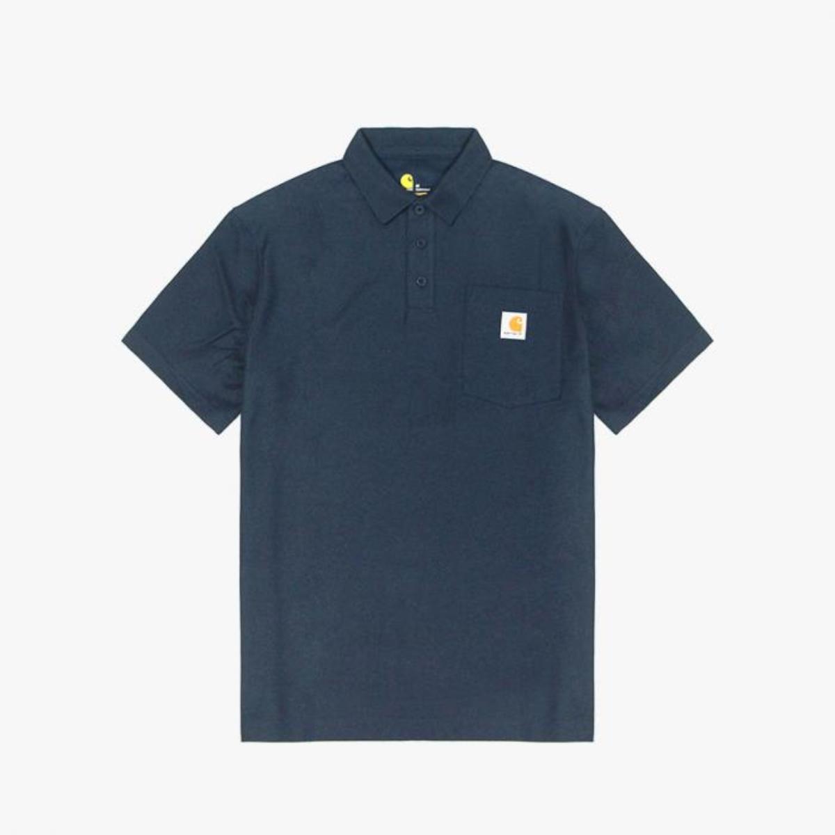 Футболка с коротким рукавом CARHARTT K570 Pocket Kara ТЕМНО-СИНИЙ 1008 1008 L