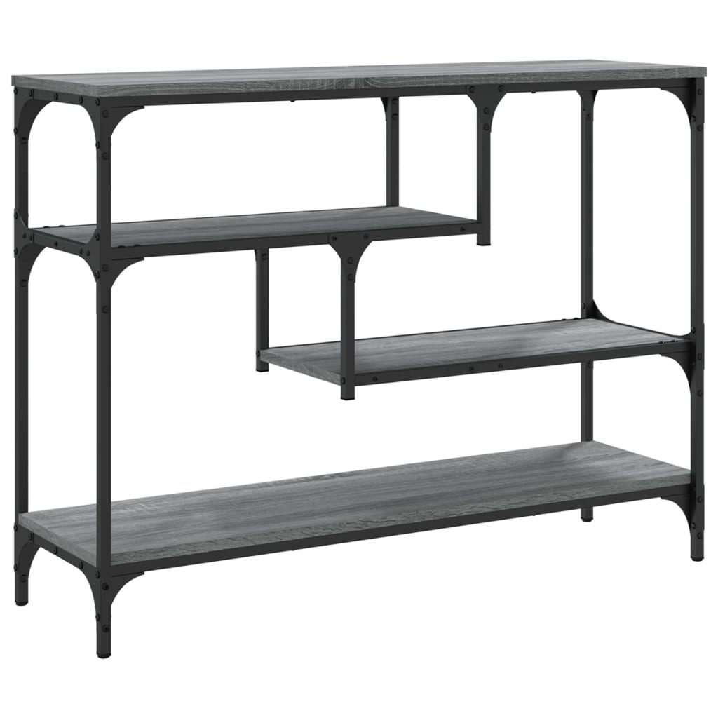 Vidaxl Console Table, Grey Sonoma Oak, 100X30X75 Cm