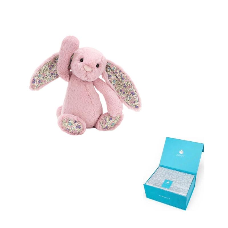 JELLYCAT Bonnie Rabbit Floral Tulip Soothing Pink Doll Plush Figure 13cm/18cm/31cm/36cm/51cm Height