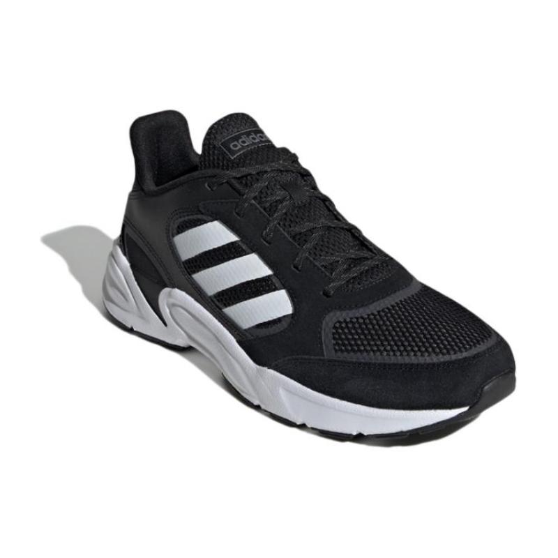 Adidas Shoes Running Sport Trainer Retro Street Valasion 90's Sneaker 'Black White' Sneakers EE9892