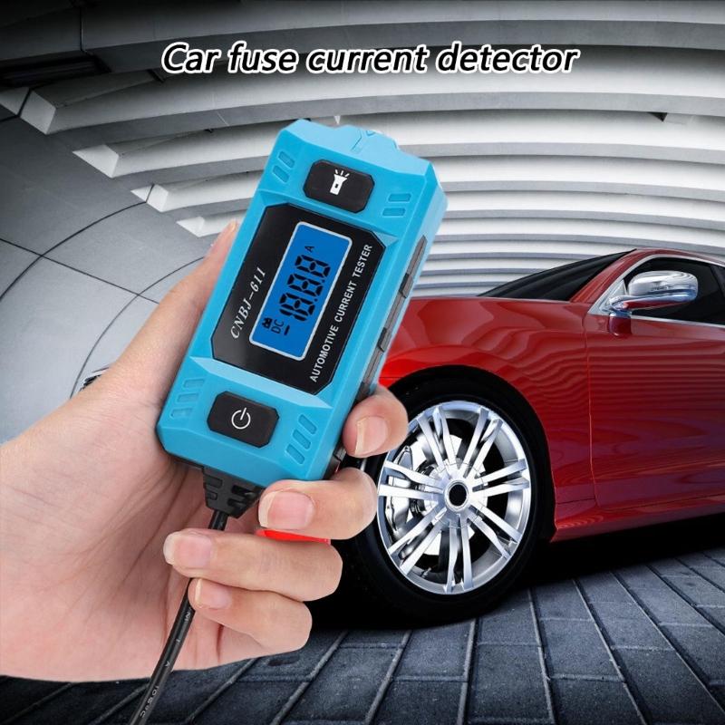 Automotive Fuses Current Tester for Accurate Leakage Analysis Easy Fault Detection Device in Car and Motorcycle Circuits