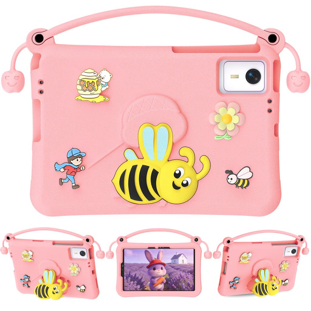 Étui Antichoc pour Tablette avec Support et Poignée, Mousse EVA Durable Lavable Housse de Protection Adaptée aux Enfants Convient pour Lenovo,