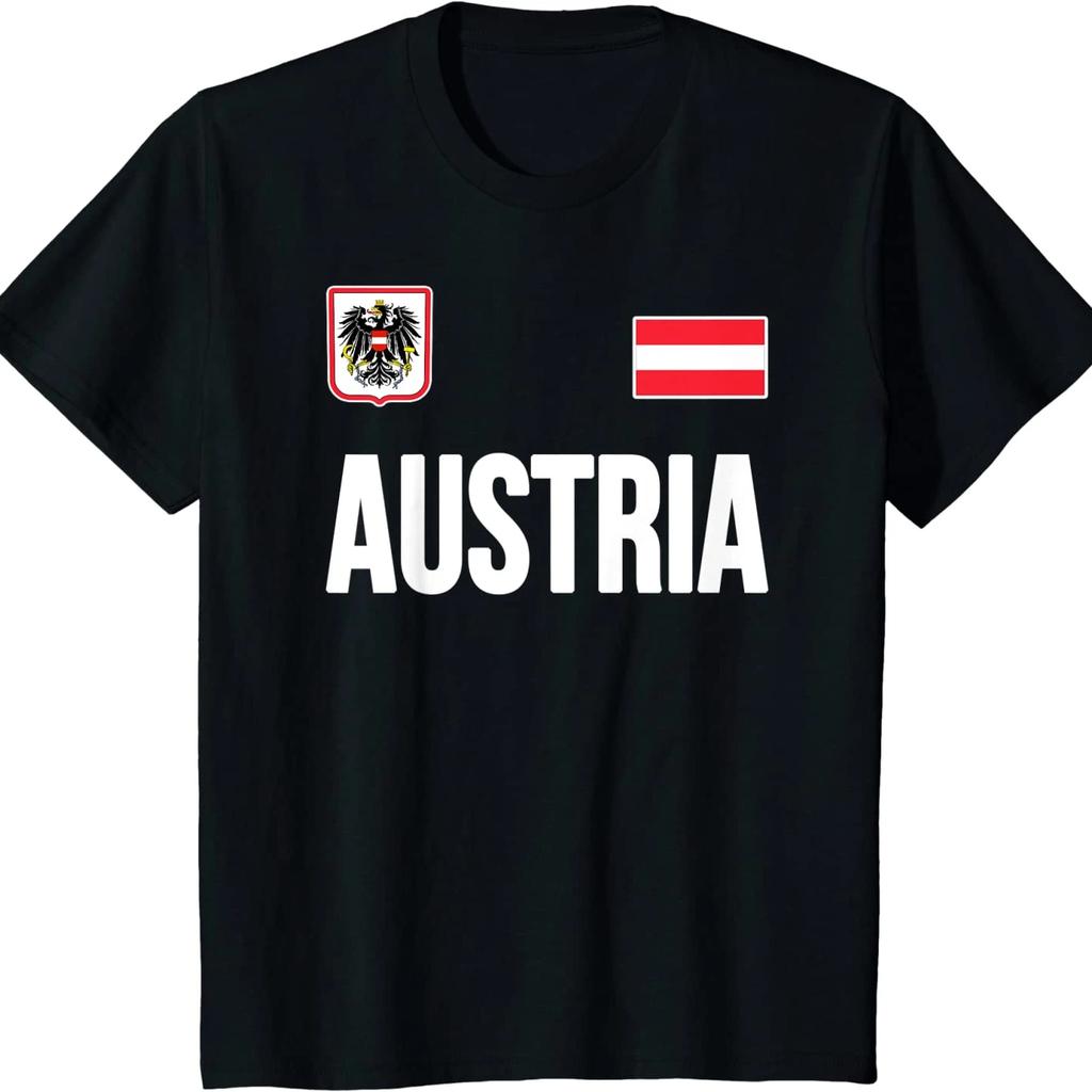 Austria Tshirt Austrian Flag Osterreich Souvenir Gift TShirt Summer Cotton ONeck Short Sleeve Mens T Shirt New S3XL