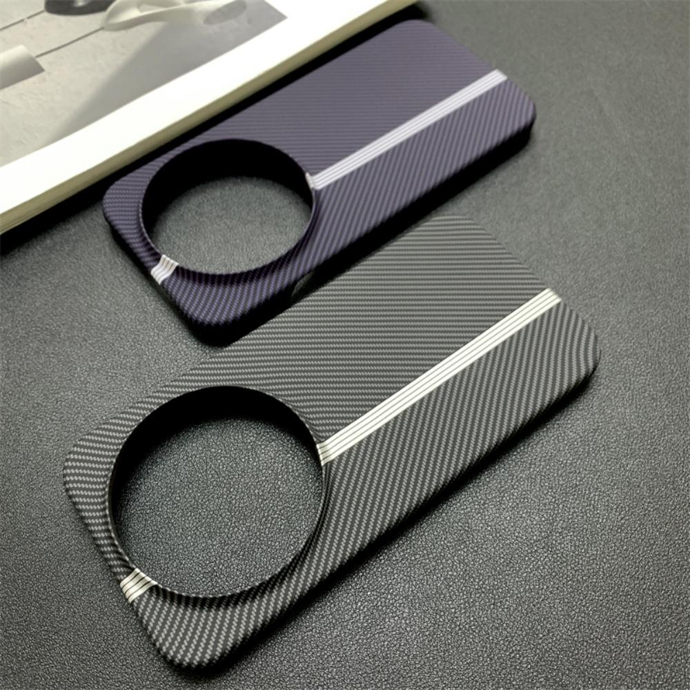 Slim Carbon Fiber Pattern Frameless Track Texture Phone Case For XiaoMi Mi 17 15 14 RedMi K90 K80 Pro Max Ultra Shockproof Cover