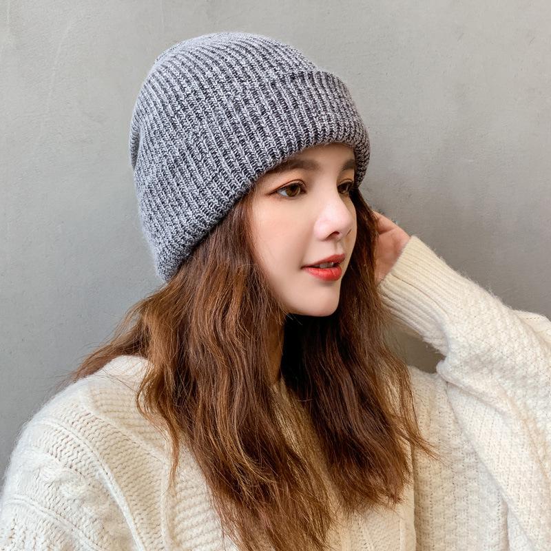 Czapki jesienne zimowe dla kobiet futro królika czapka typu beanie z dzianiny męskie zewnętrzne wiatroszczelne czapki narciarskie ciepła czapka z czaszkami damska czapka z daszkiem