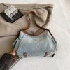 Versatile shoulder bag with chain  feminine armpit bag  simple bag  casual crossbody  new