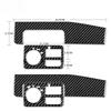 Carbon Fiber Car Headlight Switch Button Light Control Knob Panel Frame Trim Decoration Sticker For BMW 3 Series E46 1998-2006