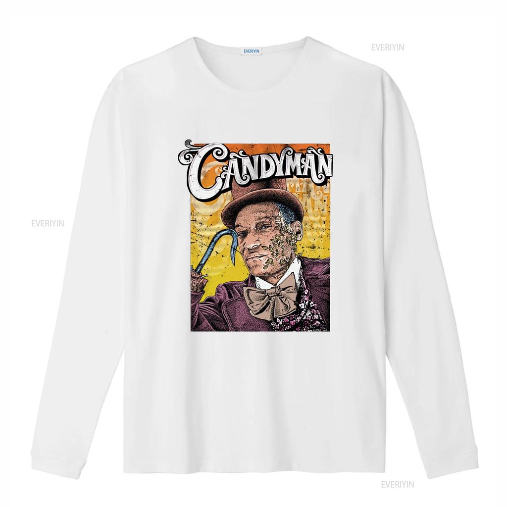 Vintage Retro Horror Movie CandyUnisex Print Casual T Shirt Vintage Washed Stylish Streetwear Versatile Stretched Breathable