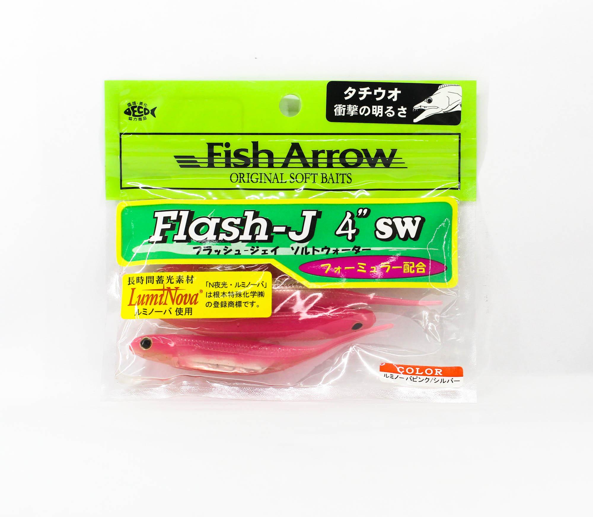 

Fish Arrow Soft Lure Flash J SW 4 дюйми 5 штук в упаковці №L135 (1803 рік)