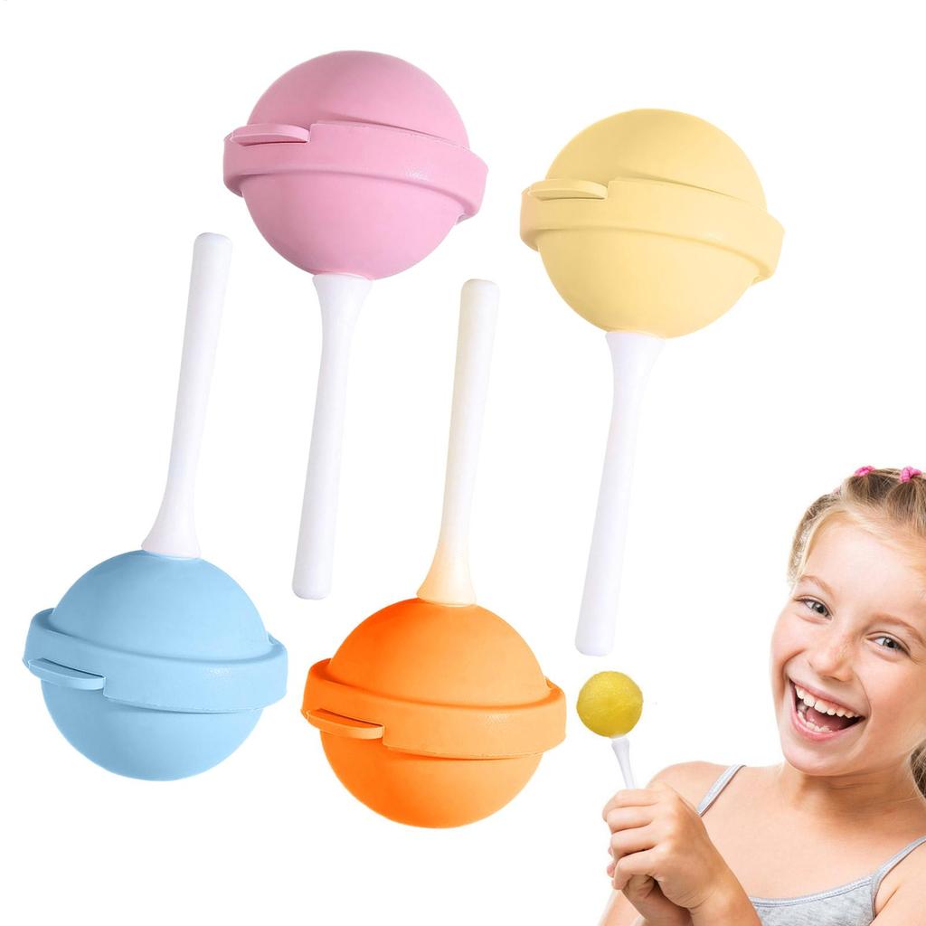 Mini Silicone PopsicleMold Lollipop Ice Tray Food Grade Reusable Non-Stick Stackable Ice Cream Mould For Egg Bites Food Storage