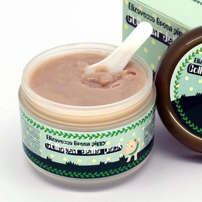 Green Piggy Collagen Jella Pack, Anti-Aging, Moisturizing, KBeauty, Korean Cosmetics, Sample