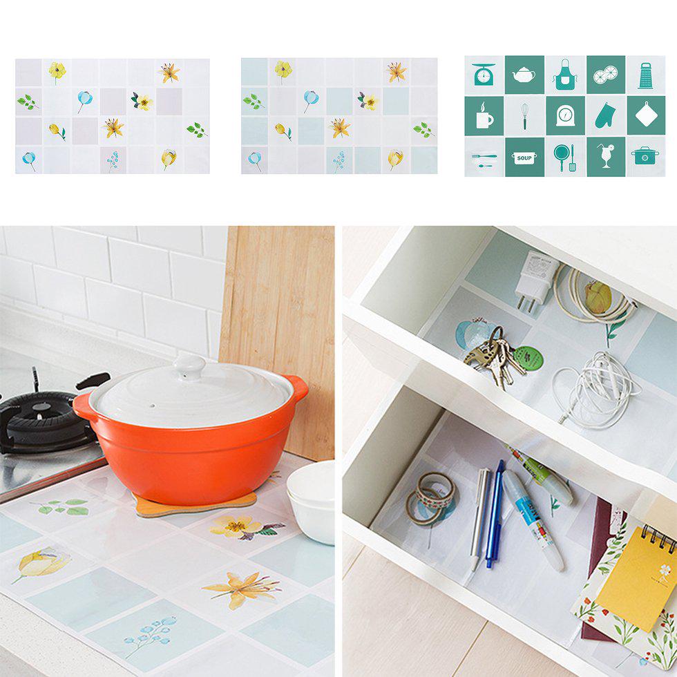 FHome Aluminum Foil Selfadhensive Waterproof Kitchen Oil Sticker Anti Oil Wallpaper uygun
