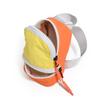 Color-blocked Mini Backpack Coin Purse Colorful Canvas Coin Bag Earphone Storage Bag  Daily