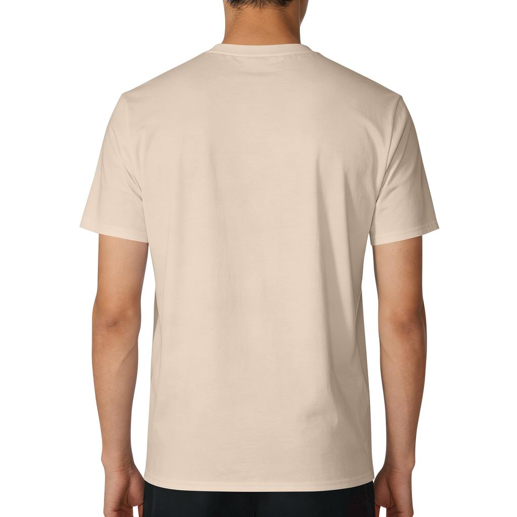 Men's Printed Round Neck T-Shirt Casual Sports Short-Sleeve Top