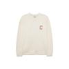 MLB Sweatshirts Unisex Cream Crew Neck Moderate Regular 3AMTB1034-45CRS