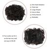 Combs Messy Bun Hair Piece Curly Dish Hair Buns Extension Thick Chignon Hairpiece Clip in Ponytail Scrunchies Hair Pieces for Women