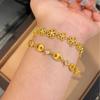 French Retro Lace Flower Bracelet Femininity Versatile Niche High-End Garland Point Diamond Jewelry