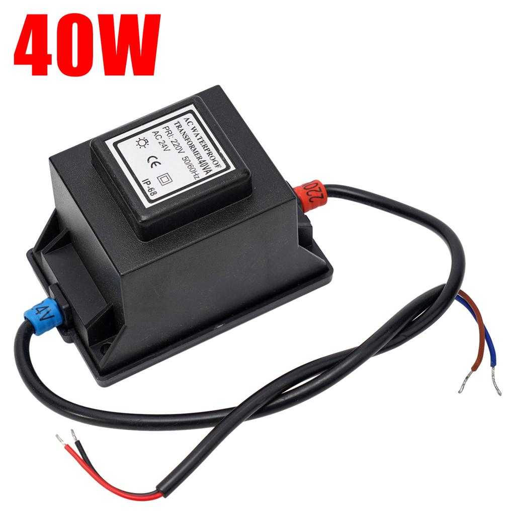 For Outdoor LED Transformer AC 24V Power Supply AC/AC with IP67 Waterproof and Dustproof Features for Safe and Stable Operation