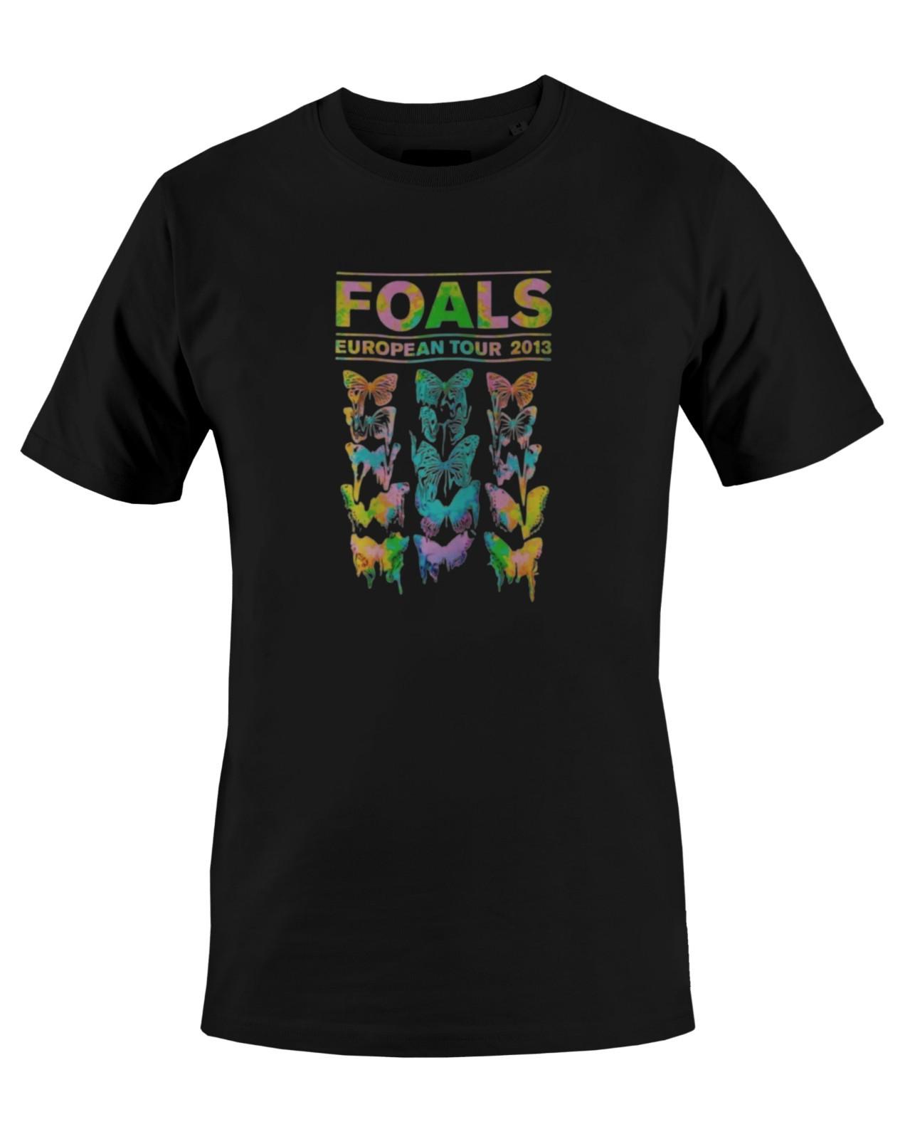 Foals 2013 Tour poster Graphic Print Mens T-Shirt XL