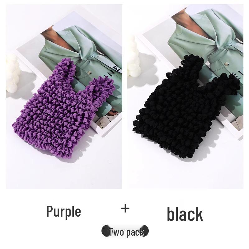 Extra-Large Eco-Friendly Retractable Pleated Shopping Bag with High Capacity