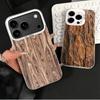 Vintage Wood Grain Pattern Soft Phone Case for iPhone 15 16 17 Pro Max 17Air 16E 14 Plus 13 12 Mini Shockproof Cover Back Shell