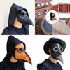 Aufwendig gestaltete Pestdoktor-Vogelmaske Perfekt für Steampunk-Halloween-Kostüm