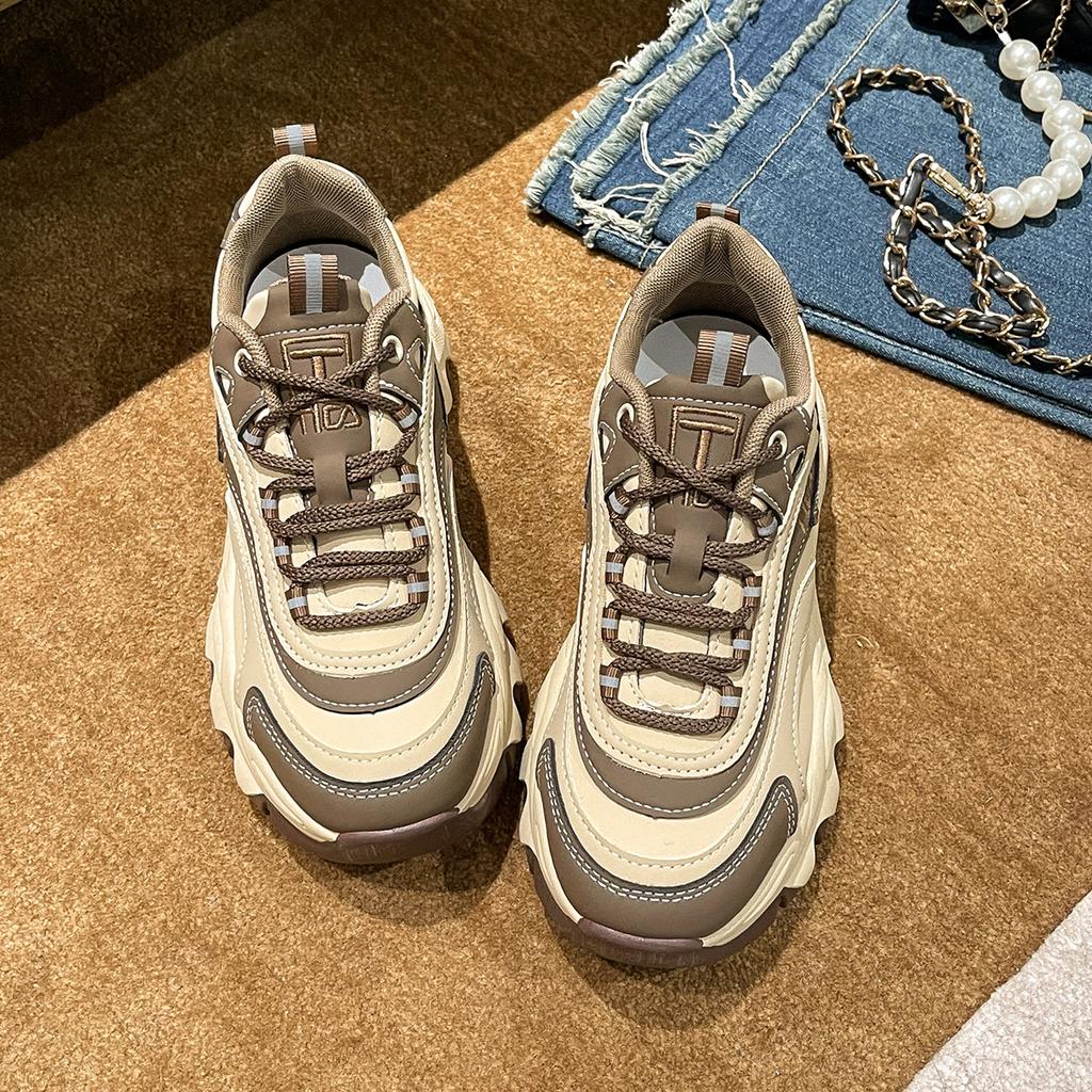 Sportovní obuv Dámská Jarní a letní Nová platformová podrážka Dámská Silná podrážka Studentská Běžecká obuv Ležérní obuv