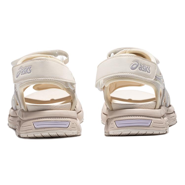 New Asics Kahana Sd Outdoor Sports Unisex Beige Purple Sandals 'Cream Graypurple' 1203A130-102