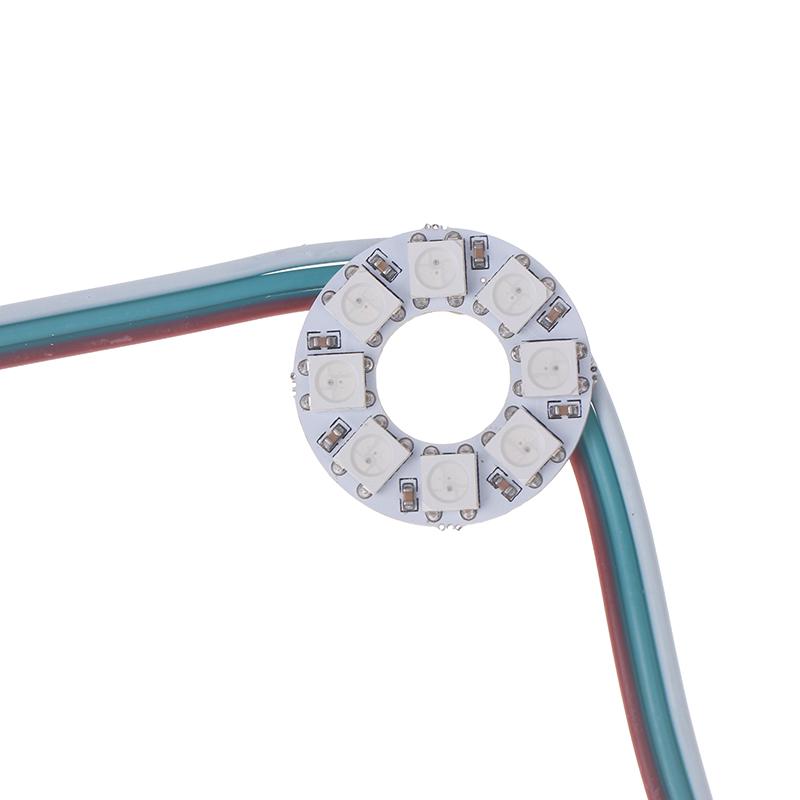 Ws2812B Addressable Led Pixel Ring 8/16/24/35/45Leds Ws2812 Rgb Led Diode Ring Color Ic Built-In Led