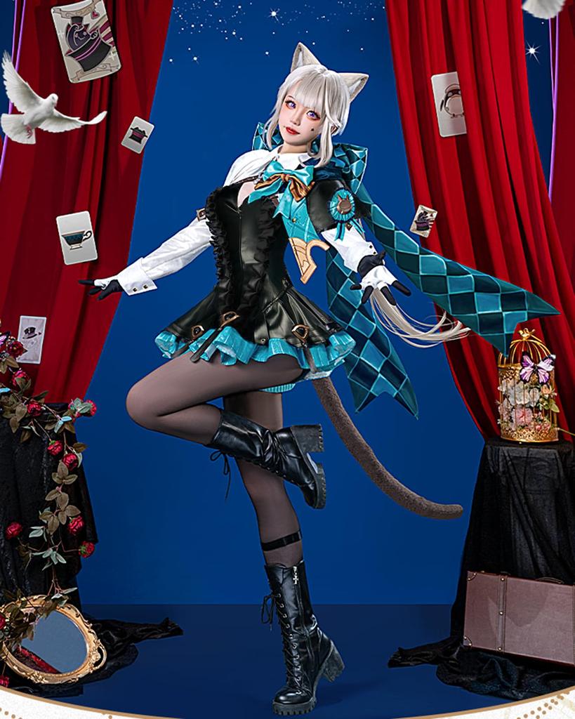 [Milky Time] Genshin Impact Cosplay Halloween Anime Character for Women: Lynette
