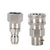 Pressure Washer Hose Fittings with Quick Release AntiTwist Disconnect Kit