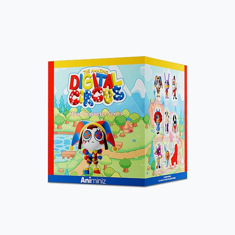 Digital Animiniz Series Collection Blind Box - Pomni Jax Ragatha Gangle Doll Glitch Toy for Birthday Gift