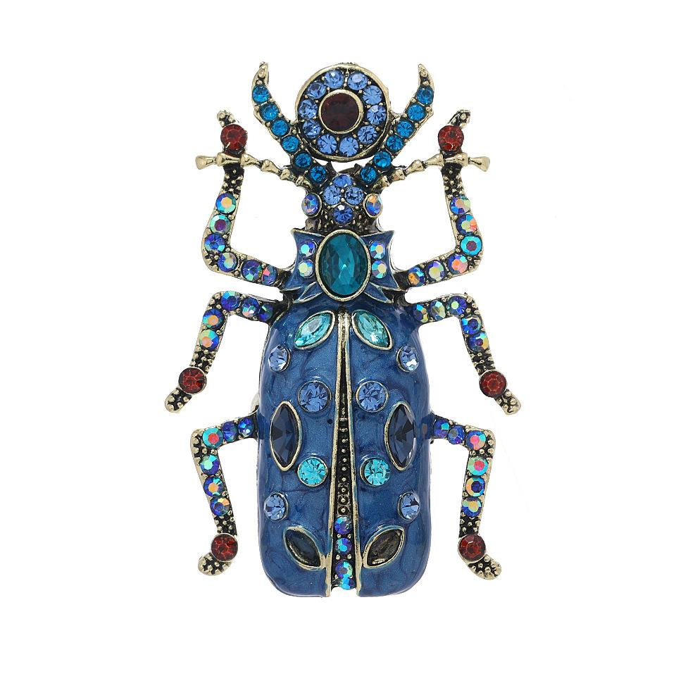 Men's Women's Beetle Shapes Brooch for Party Gift Vintage Accessories