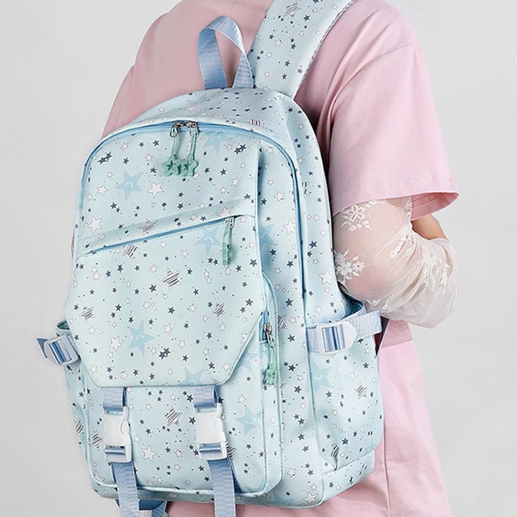 Large Capacity Casual Backpack for Teen Girls High School - Lightweight Daypack for Daily Commute and School