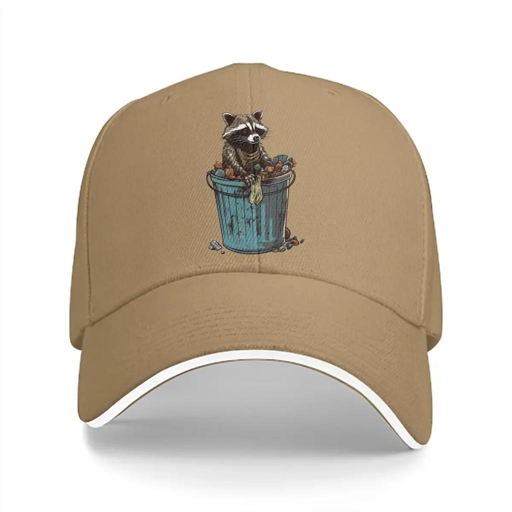 Raccoon Dog Baseball Cap Men Hats Women Visor Protection Snapback Raccoon Lover Caps