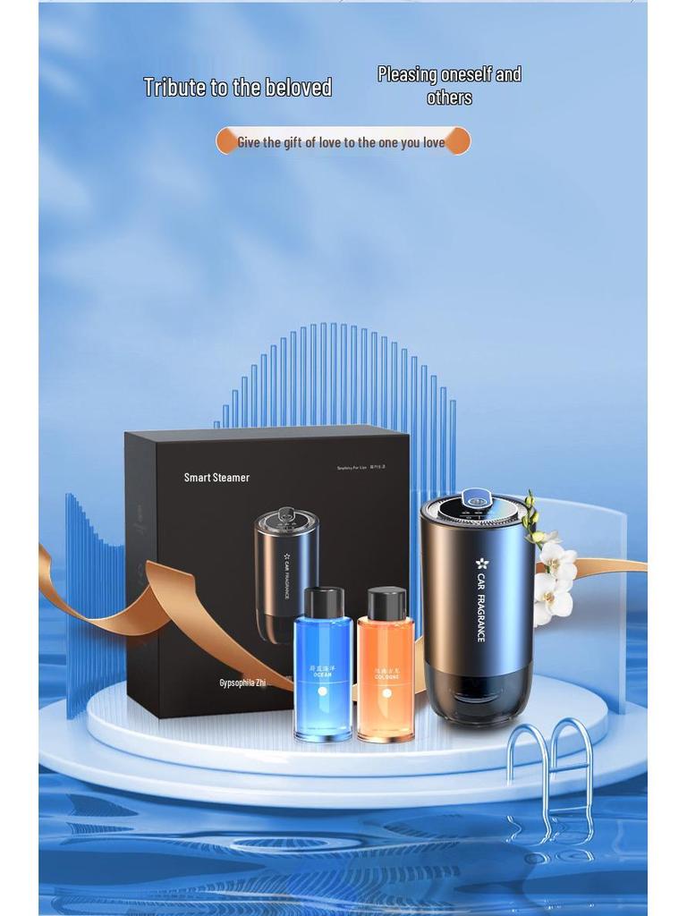 Starry Sky Aroma Diffuser: Smart Projector & Spray for Home/Car