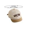 1-3Jahre Buchstabenbestickte Kinder Baseballkappe Sommer Mesh Atmungsaktiv Jungen Mädchen Sonnenhut Outdoor Kurzer Schirm Kinder Entenschnabelkappen