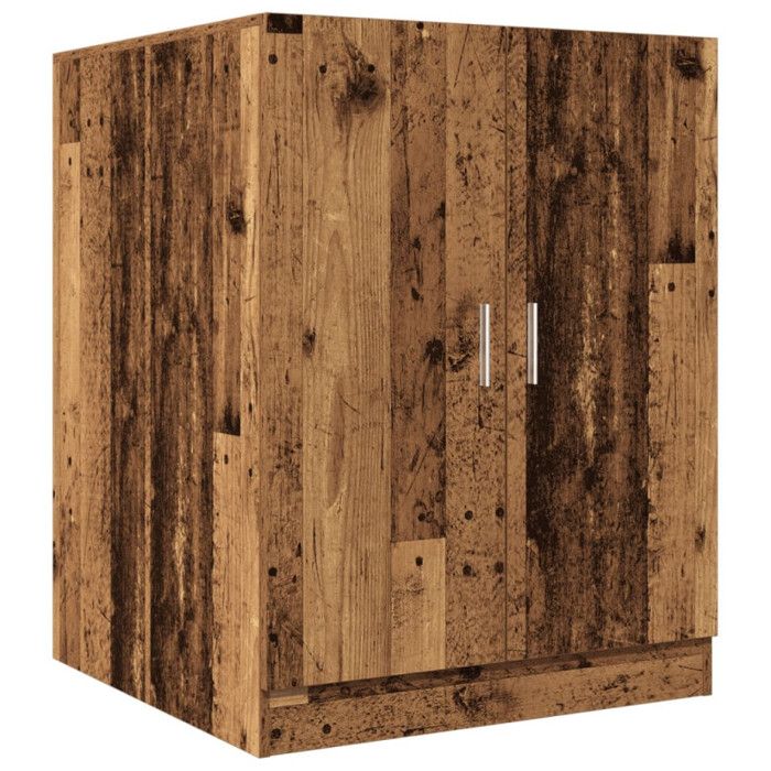 Furniture for Washing Machine Old Wood 70.5x71.5x91.5 Cm