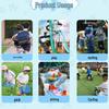 Children's Thick EVA One-Piece Unisex Raincoat for Heavy Rain Protection