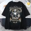 Vintage TShirts Nightmare Before Christmas Print Shortsleeve Gothic Women Unisex Tshirt Top Y2K Shirt Streetwear Harajuku