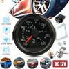 2" 52Mm Mechanical 40-130Celsius/110-265℉ Water Temp Gauge 12V Water Temperature Gauge Car Meter With Sensor Npt 1/2