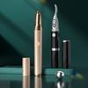 2 in 1 Beauty Tool Convenient Ladies' Electric Eyebrow Shaping Tool Heating Eyelash Curler Delicate Face Hair Trimmer