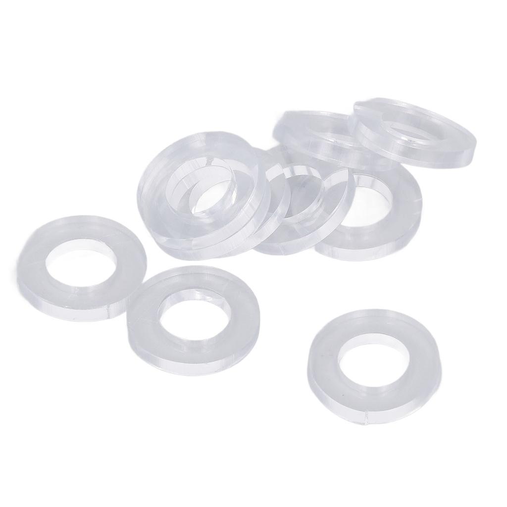10PCS Soda Machine Adapter Washers CO2 Quick Converter Gaskets Silicone O Rings for Soda Maker Hose CO2 Quick Converter Gasket